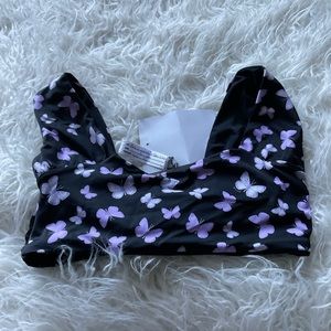 🆕PINK BUTTERFLY REVERSIBLE PLUNGE SCOOP BRA‎